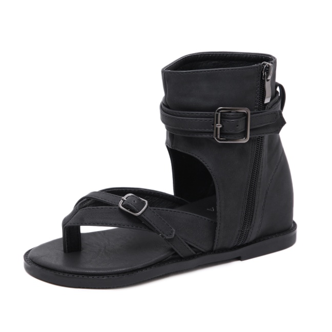 [Chính hãng CAILUOYA Sẵn 35 - 39] Giày sandal chiến binh xỏ ngón cài khóa dây kéo hông cao cấp chính hãng FULLBOX - N14