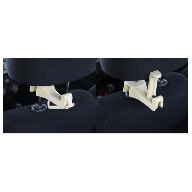 Móc Treo Đồ Kết Hợp Kẹp Điện Thoại Trên Vai Ghế Ô Tô, Thiết Kế Thông Minh | BigBuy360 - bigbuy360.vn