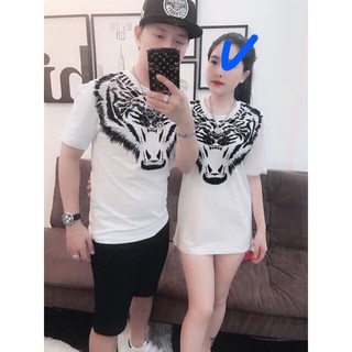 Ao thun cotton ao cặp ao nhóm đều được nha