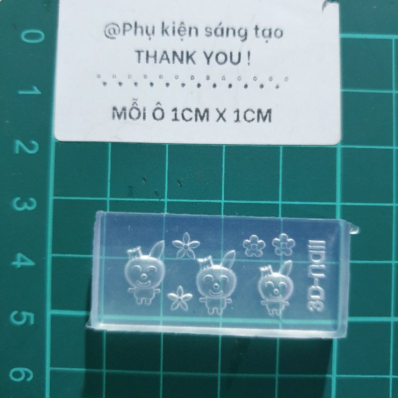 Khuôn mèo-chó- sóc - gấu _cá _búom - nail- resin Động Vật dễ thương-DV01 🦁🐶🐮🐱🐿🧸