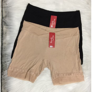 Quần Đùi Mặc Trong Váy Cho Mẹ Bầu Cạp Chéo cao cấp Spring, Chất Cotton Cực Đẹp