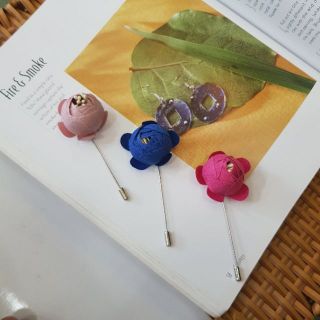 Hoa cài áo sơmi, áo vest handmade