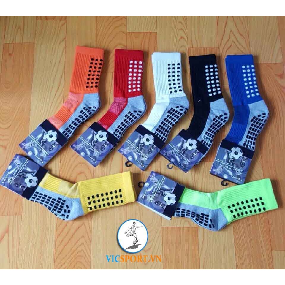 Vớ Tất Ngắn Thể Thao Bóng Đá Chống Trượt Chính Hãng Hàng Cao Cấp - Vicsport