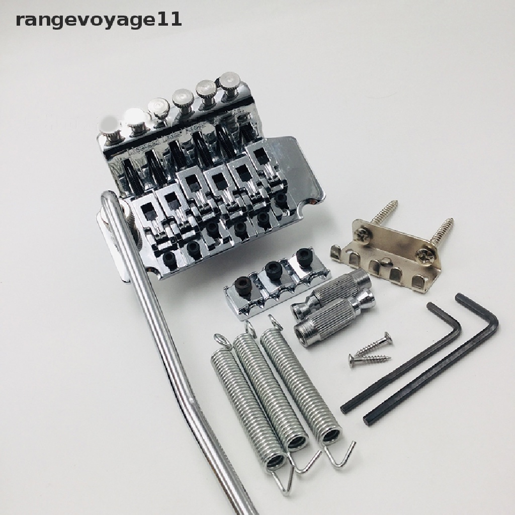 1 Bộ Ngựa Đàn Guitar Điện Hai Đầu Màu Hoa Hồng