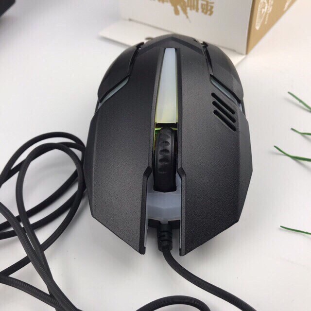 CHUỘT MÁY TÍNH CÓ DÂY JACK USB CÓ ĐÈN LED NHIỀU MÀU