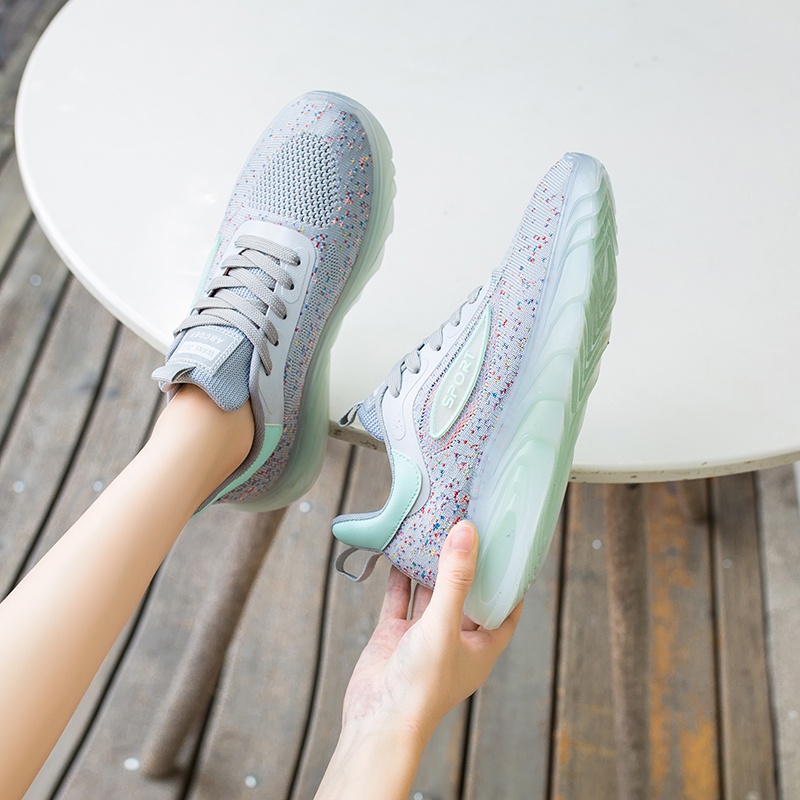 Giày Thể Thao Nữ Thoáng Khí Thời Trang Mới