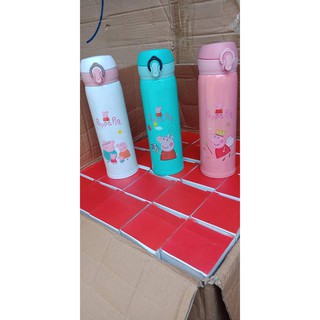 Bình giữ nhiệt 500ml Hình Heo Peppa