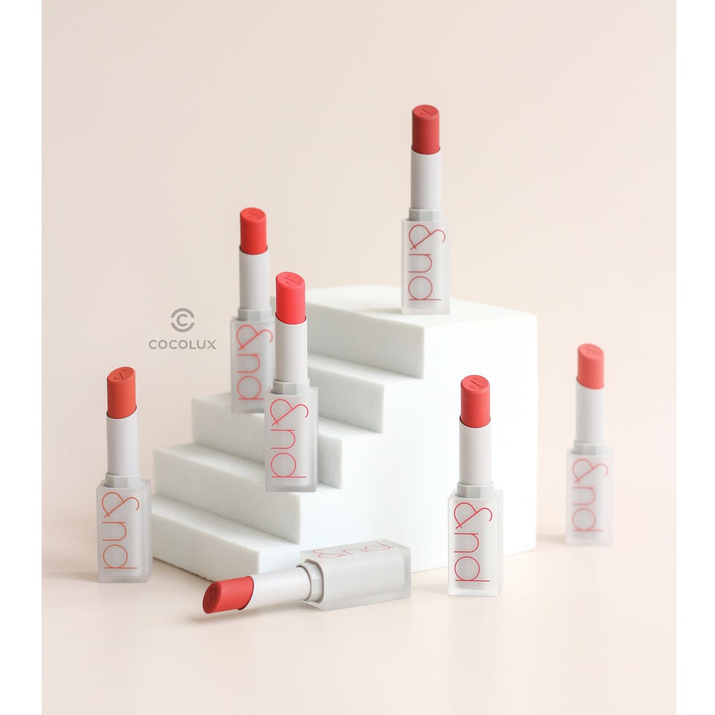 Son thỏi lì Romand New Zero Matte Lipstick 3g-[Cocolux]