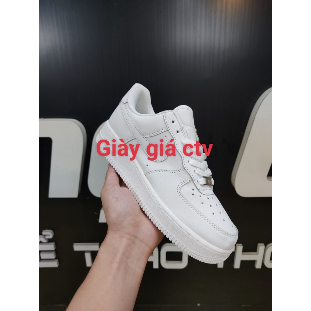 Giày thể thao AIr khâu đế chỉ đỏ