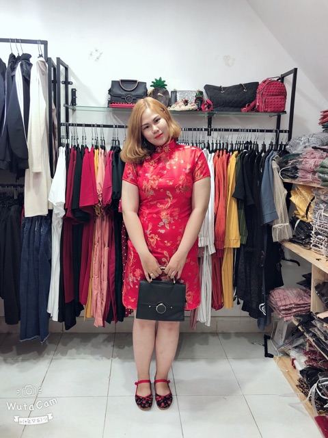 Giày vải hoa QC