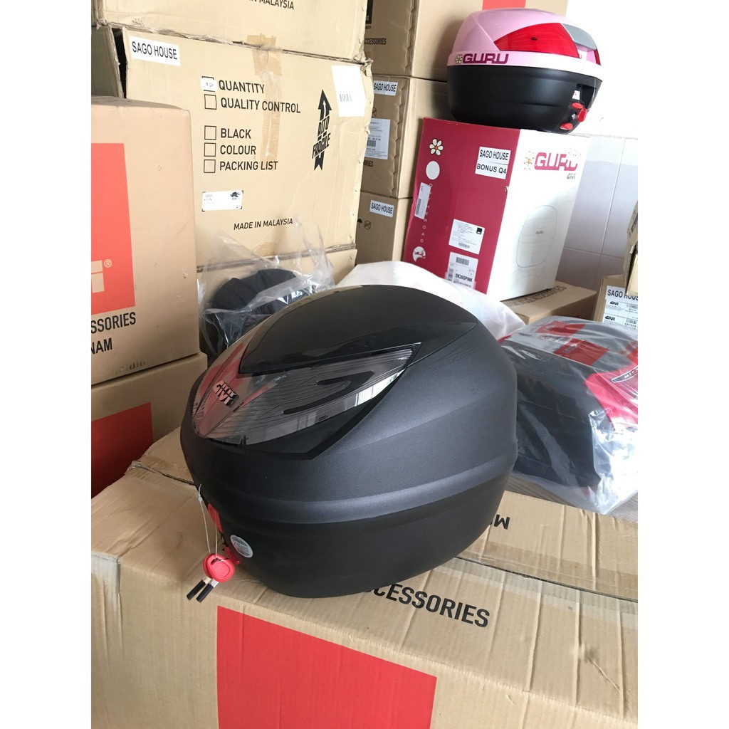 Thùng Givi E250N2, dung tíh 25 lít, hàng givi chính hãng, bảo hành 2 năm