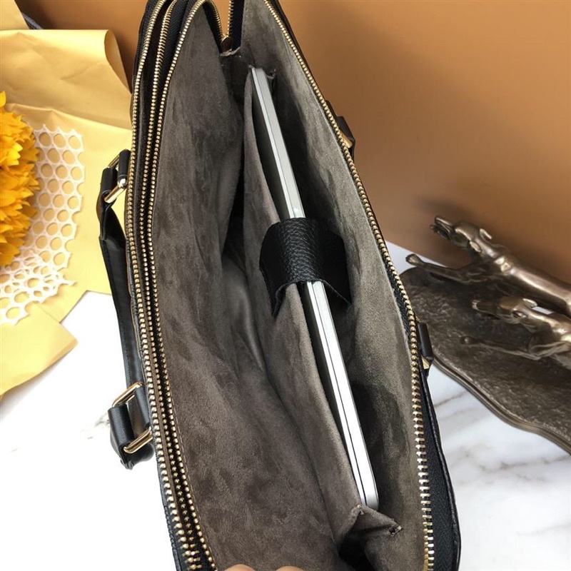 TÚI XÁCH CÔNG SỞ CẶP DA ĐỰNG LAPTOP BURBERRY DA BÒ CHUẨN | BigBuy360 - bigbuy360.vn