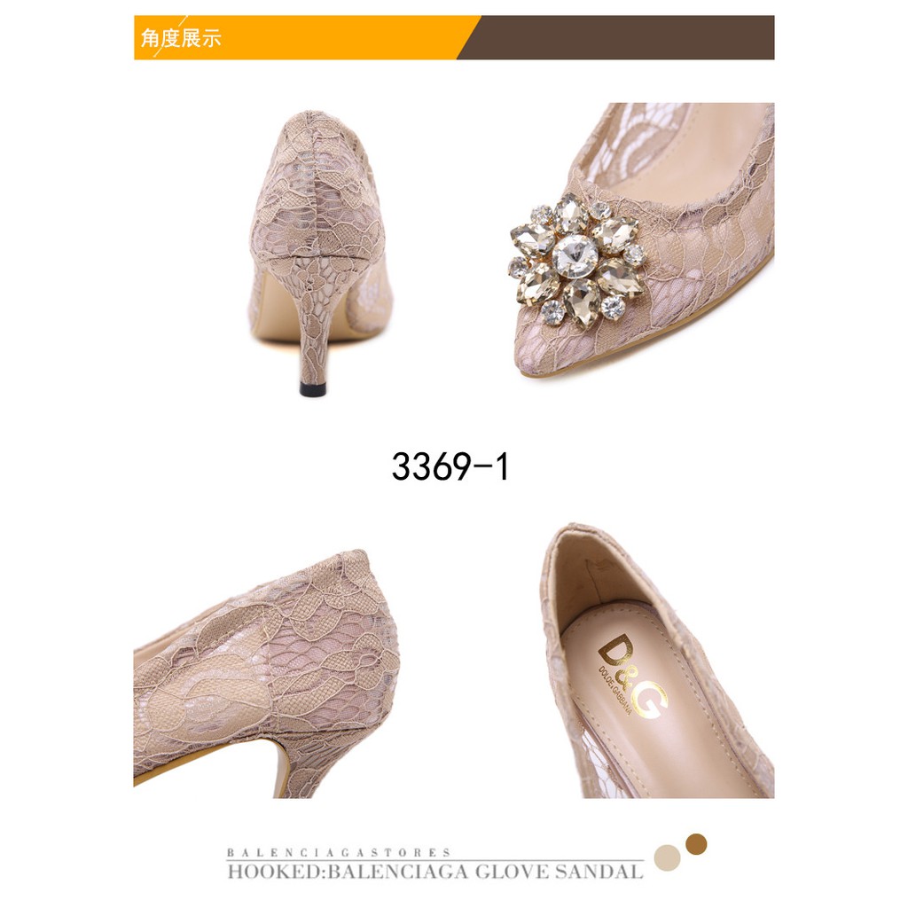 Giày Cao Gót Dolce Gabbana 3369-1 20 Thời Trang Công Sở Cho Nữ