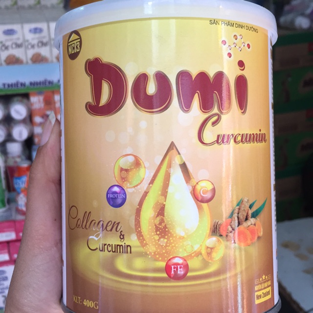 Sữa bột Dumi Curcumin 400g