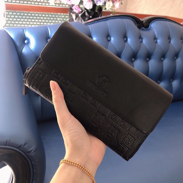 Ví cầm tay thời trang bản to