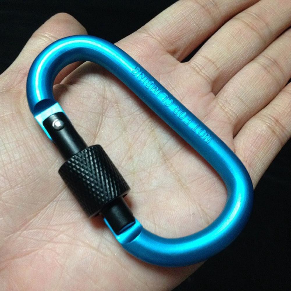 Móc khóa carabiner chữ D dùng ngoài trời