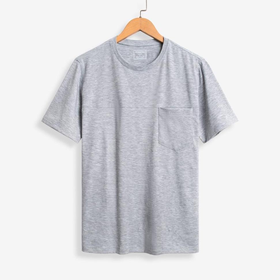 Áo Thun Nam Cổ Tròn ROUGH Outfit Vải Cotton Co Giãn, 4 Màu Trẻ Trung ! !