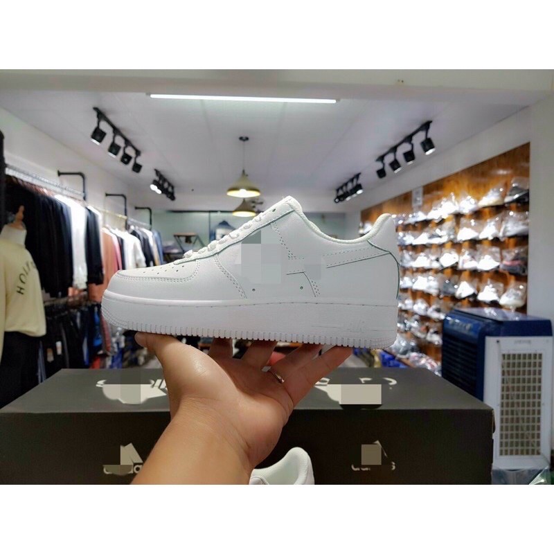 (⚡️Tặng ful bok + tất + quà ⚡️) Giày sneaker nam nữ trắng tăng chiều cao êm chân chống trơn trượt thoáng khí G111 | BigBuy360 - bigbuy360.vn