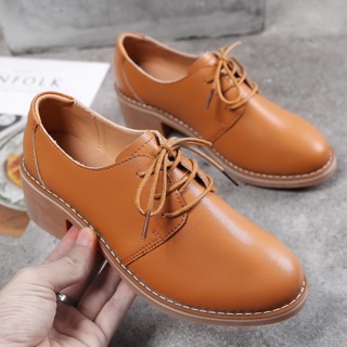 Giày bốt nữ / oxford nữ (sẵn be 36)