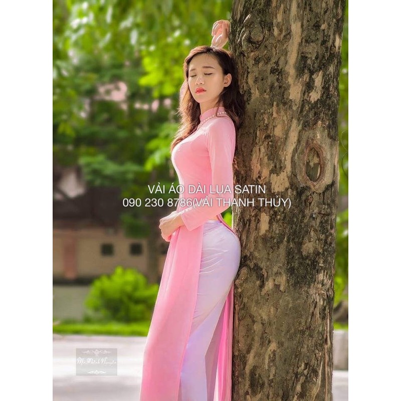 VẢI LỤA SATIN MAY ÁO DÀI - PIJAMA- DÒNG VẢI TRUNG CẤP