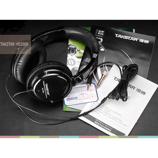 TAI NGHE TAKSTAR HD2000 CHUYÊN NGHIỆP ( BH 6 THÁNG ĐỔI MỚI )