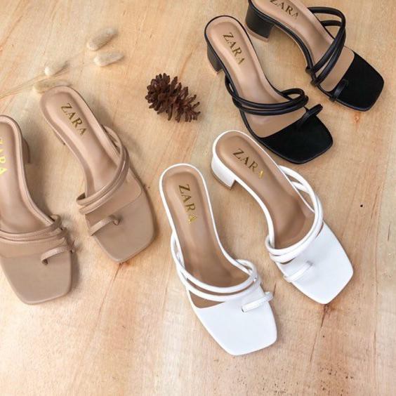 Giày Sandal Quai Ngang Mặt Kính Code-288 Zara 051