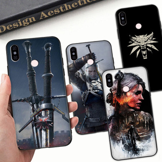 Ốp Điện Thoại Dẻo Viền Đen Họa Tiết The Witcher Wild Hunt Độc Đáo Cho Oppo A8 A15 A15S A31 A32 A33 A53 A73 Yu215