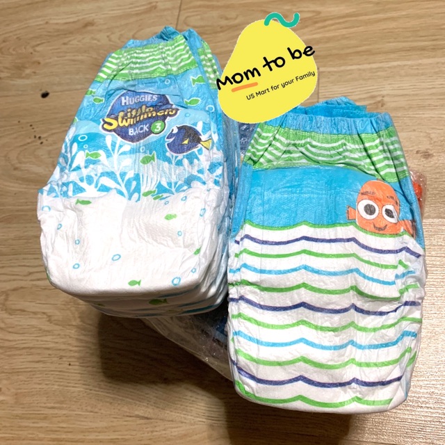 Bỉm bơi dán cho bé Huggies Little Swimmers nhập từ Mỹ S20/M18/L17 - CÓ TÁCH MIẾNG LẺ