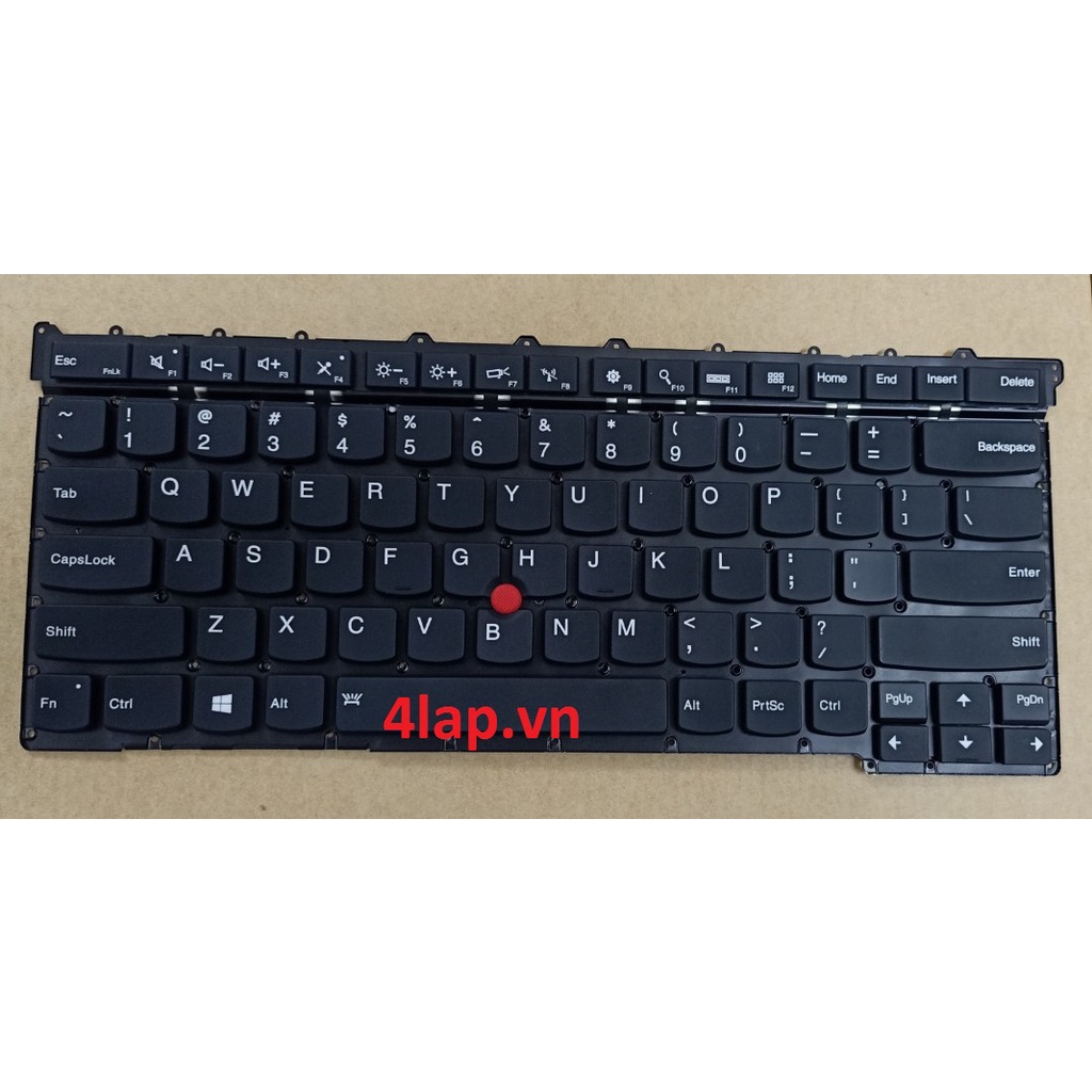 Thay Bàn Phím - KeyBoard Laptop Lenovo ThinkPad X1 Carbon Gen 3 hàng ZIN Led US