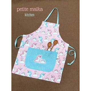 Tạp dề dùng 2 mặt cho bé nấu ăn, học vẽ, handmade (nhiều mẫu)