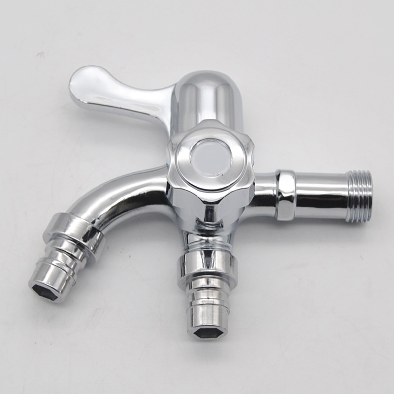 Vòi nước đơn hồ bơi, máy giặt với 2 đầu ra và 2 khóa - Sản phẩm dành cho Cộng đồng Tôi là Thợ - Thợ quen mỗi nhà
