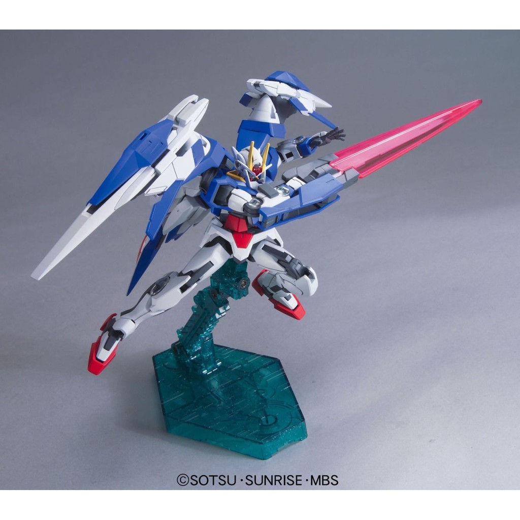 Mô Hình Lắp Ráp Gundam HG 00 Raiser + GN Sword III (tặng kèm base)