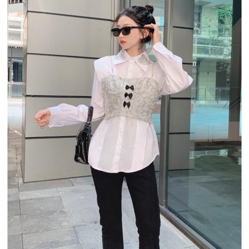 Áo Sơ Mi Tay Dài Thời Trang Mùa Hè Dễ Phối Đồ Cho Nữ