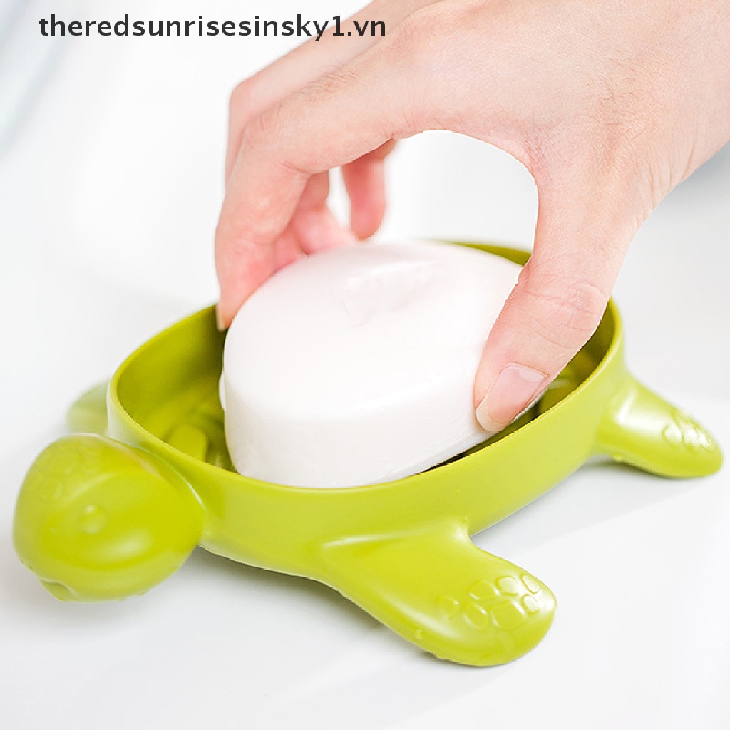 Giá đỡ xà phòng chống trượt hình rùa biển dễ thương 1m