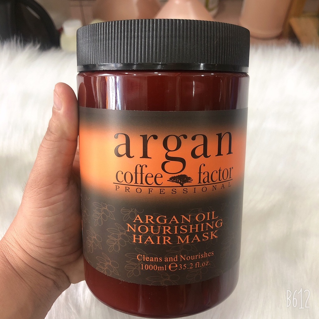 Kem Hấp Ủ Tóc Keratin Collagen Argan 1000ml dành cho tóc hư tổn