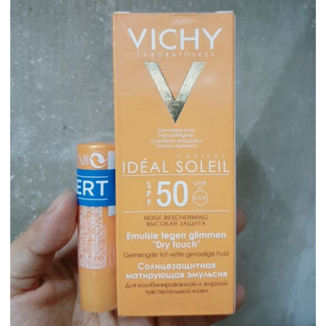 KEM CHỐNG NẮNG VICHY KÈM SON HÀNG MỚI NHẤT