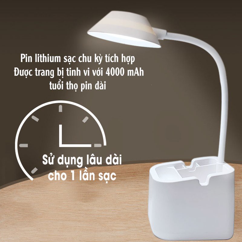Đèn Để Bàn Học, Đèn Học Để Bàn Chống Cận Kiểu Dáng Độc Đáo PAPAA.HOME