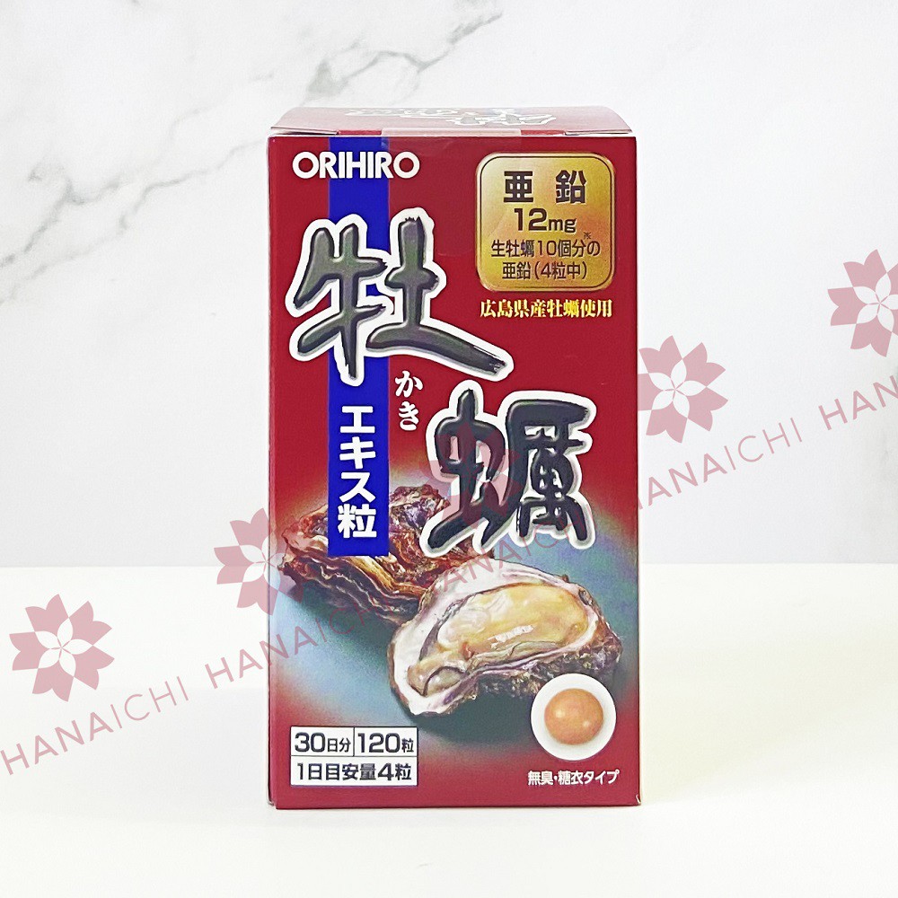 Tinh Chất Hàu Tươi Orihiro Oyster 120 viên - Nội Địa Nhật