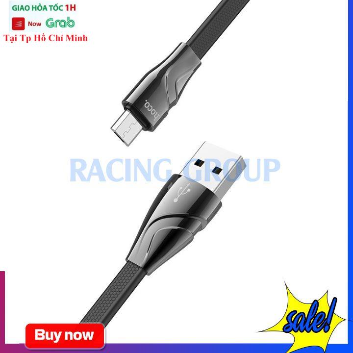 [Dài 1.2m] Cáp Sạc Nhanh Hoco U57 Nhựa TPE Rất Bền - MicroUSB/TypeC - Bảo Hành 12 Tháng