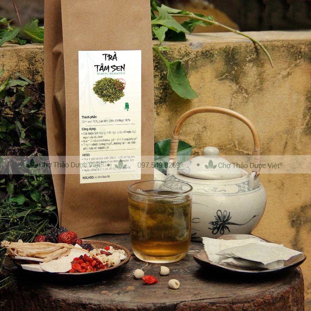 Trà tâm sen túi lọc  - Chợ Thảo Dược Việt