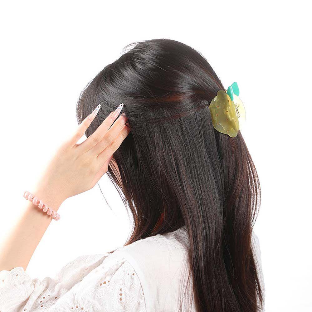 AROMA Kẹp Tóc Hình Bó Hoa Cúc / Quả Chanh Dễ Thương