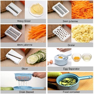 Dụng cụ gọt vỏ rau củ 8 trong 1