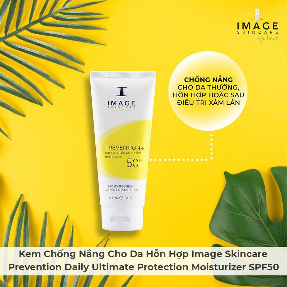 (Nhập khẩu) Kem Chống Nắng Vật Lý IMAGE Skincare Prevention SPF30+, SPF50+ cho Da Dầu Da Hỗn Hợp - Thi Vũ