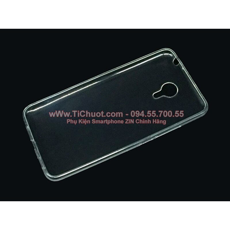 Ốp lưng Meizu M1 Metal 5.5&quot; Silicon Dẻo Trong Suốt