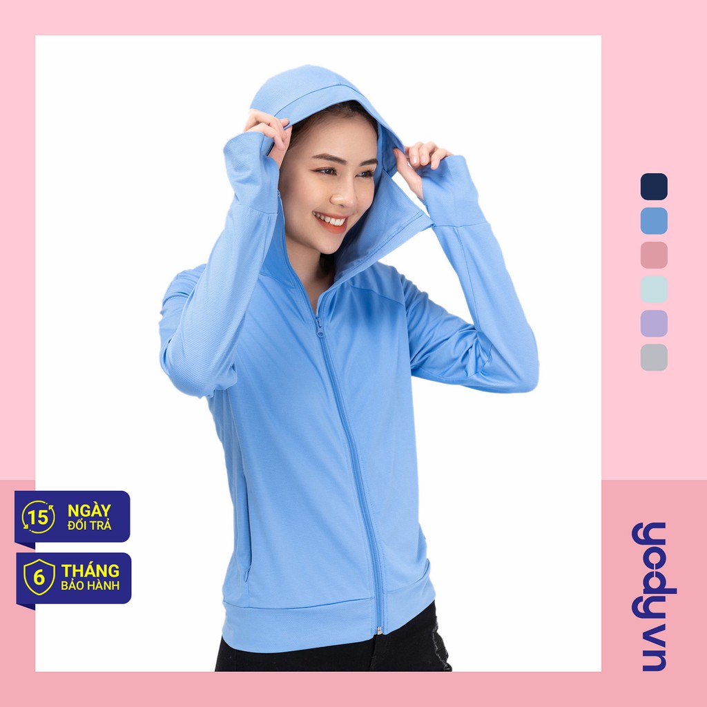 Áo khoác chống nắng YODY che bàn tay chống tia UV, cản gió và bụi tốt ACN4002