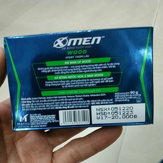 Xà Bông Cục X-Men Wood (90g)