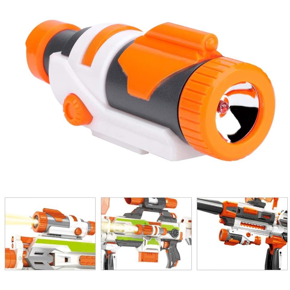 Đèn Pin Chiến Thuật Cho Súng Đồ Chơi Nerf