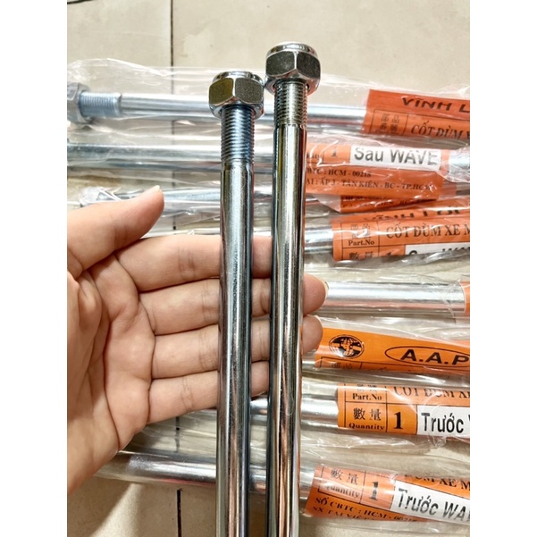 Cốt đùm trước, sau, gấp xe Wave