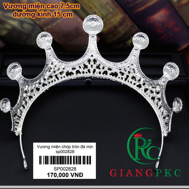 Vương miện cô dâu đẹp xếp nghiêng mẫu mã thời trang Giangpkc Sp002827