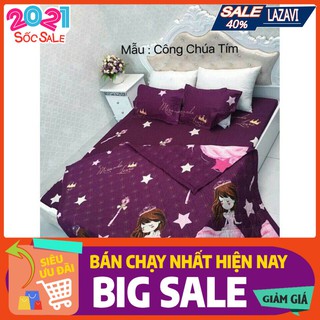 Lazavi Chăn hè mền trần bông kt 1m8*2m mẫu công chúa